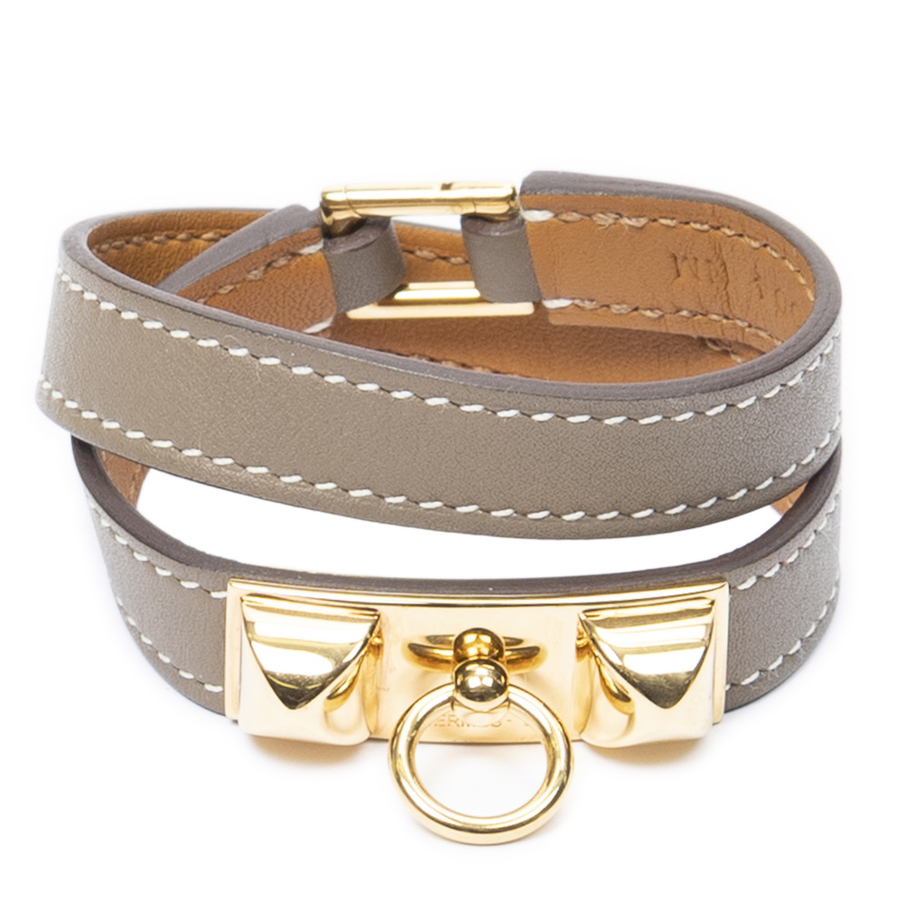 Hermes Rivale Double Tour Bracelet T1